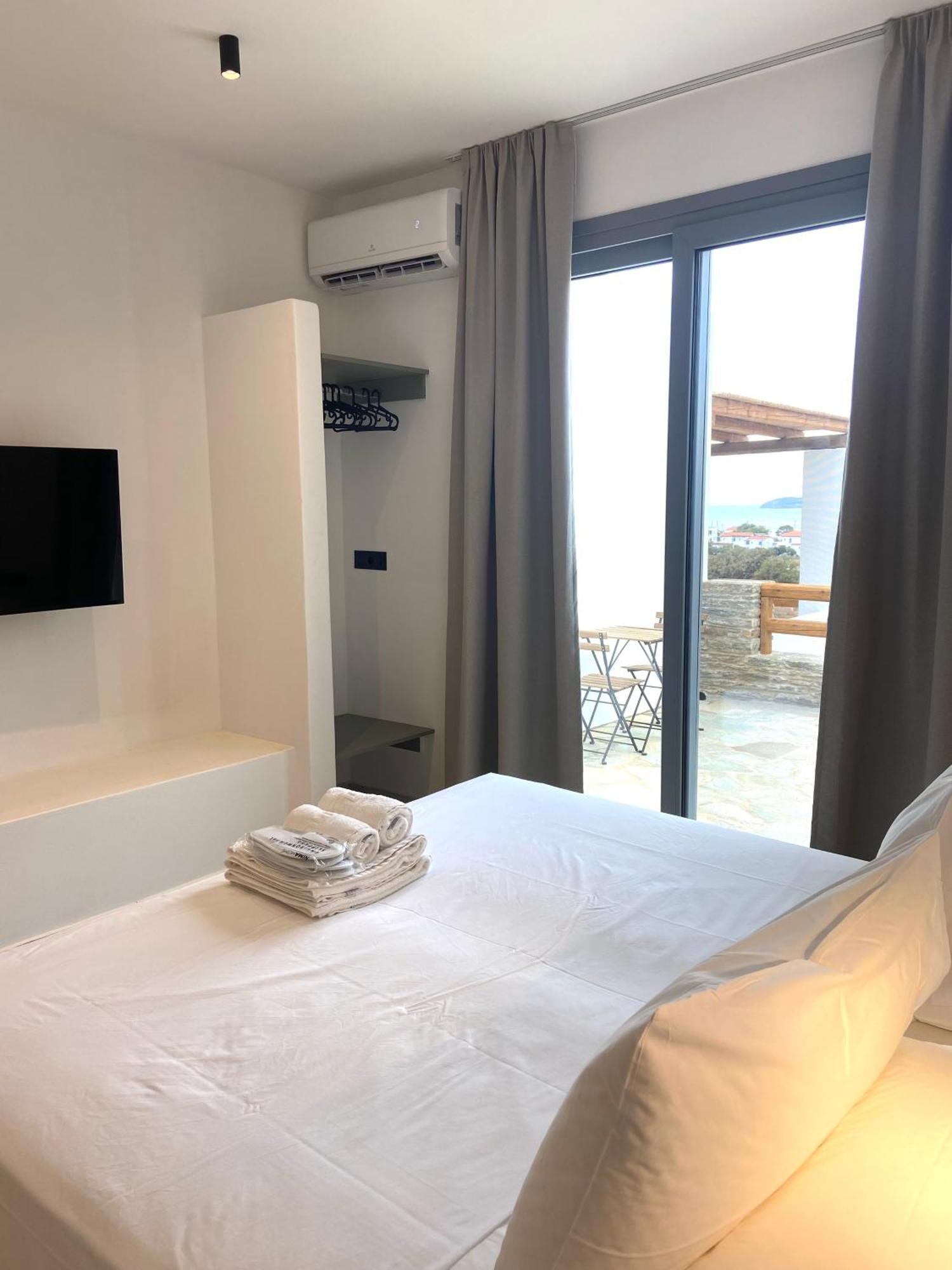 Spanos Apartments Áyios Pétros Exterior foto